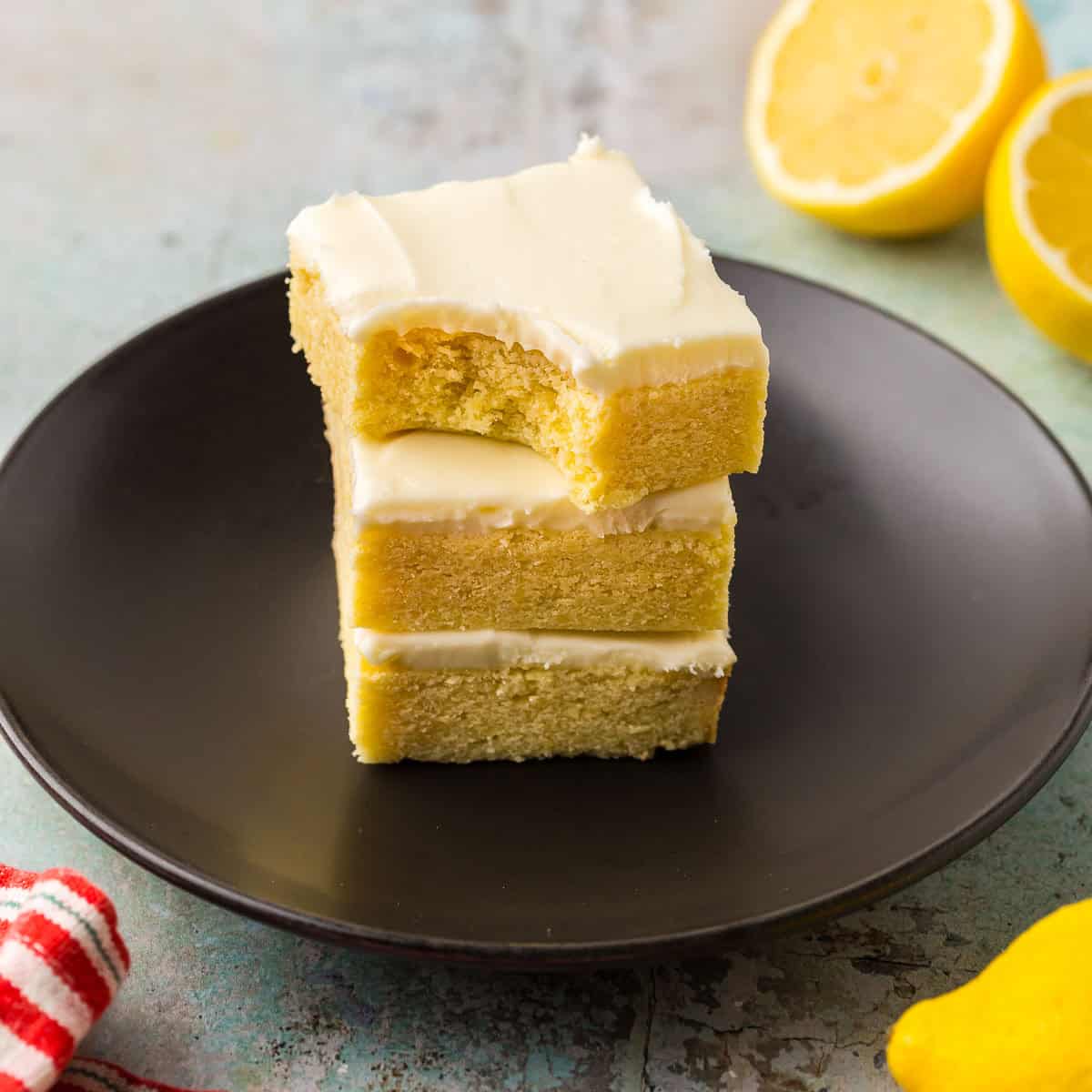 Lemon Cookie Bars Recipe