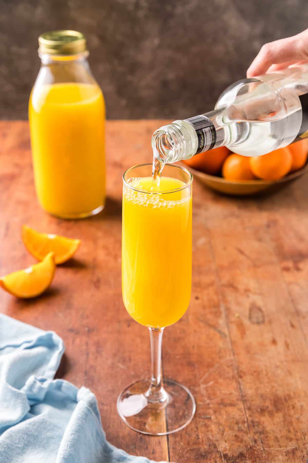Non-alcoholic Mimosa - The Recipe Nest
